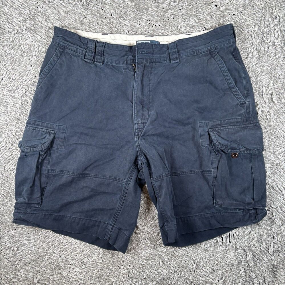 Polo Ralph Lauren Gellar Fatigue Cargo Shorts Men's 38 Navy Blue Workwear Golf